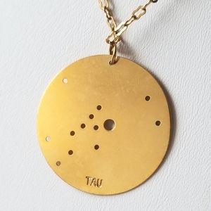 Taurus necklace